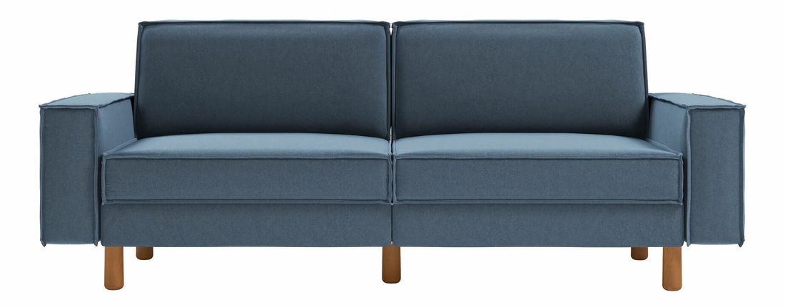 Pohovka trojsedačka Spary 3 (morská + orech)