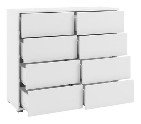 Komoda s ladicama Alkyra K8SZ AK06 (bijela)
