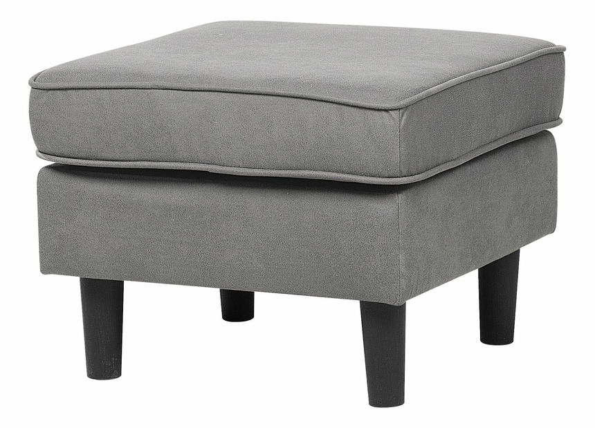 Pohovka trojsedačka Arran (svetlosivá) (s taburetkou)