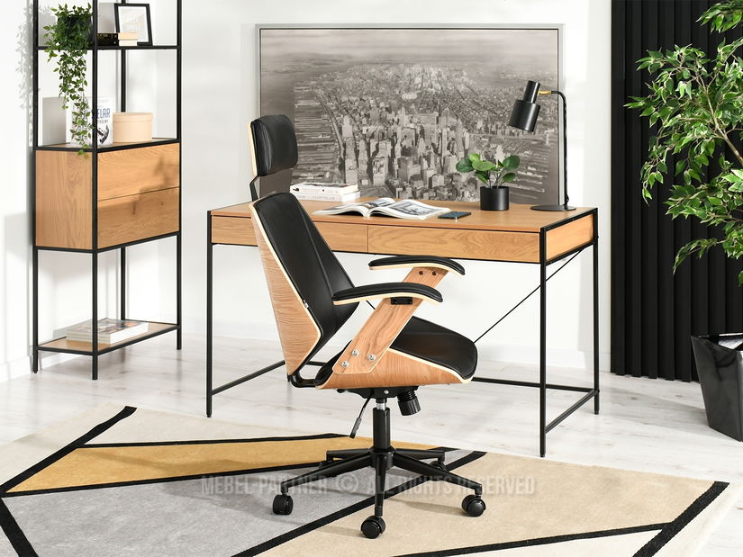 Fotoliu Franc (stejar negru + negru)