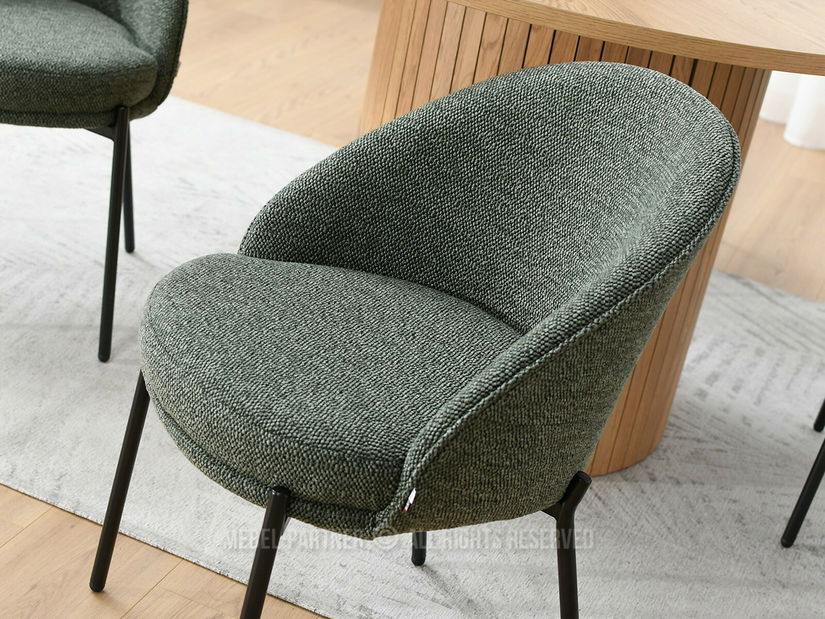 Stolička Marine (zelená + čierna)