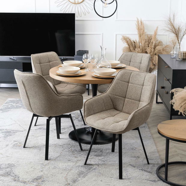 Scaun sufragerie Lamento 2 (bej) 