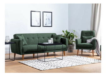 Garnitura za sjedenje 3+1 Arizona (zelena) *outlet moguća oštećenja