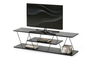 TV stolík/skrinka Haika (čierna)