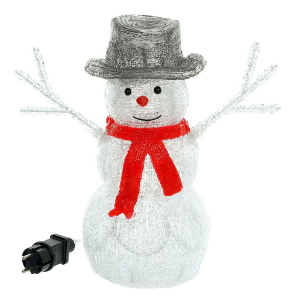 Snehuliak z akrylu s LED RXL 438