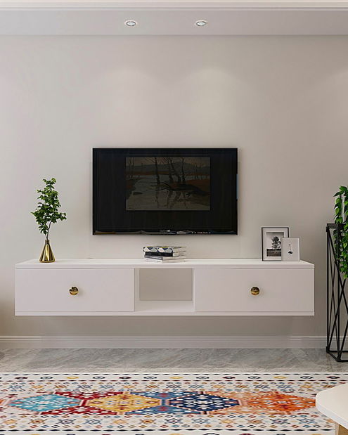 TV stolík/skrinka Zulia 1 (biela)