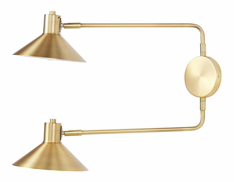 Zidna rasvjeta Kadza (zlatna)