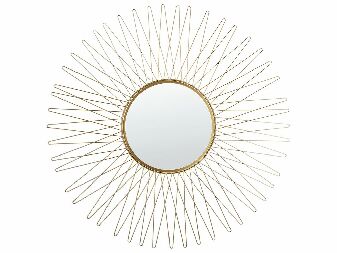 Zidno ogledalo Shonelle (zlatna) 