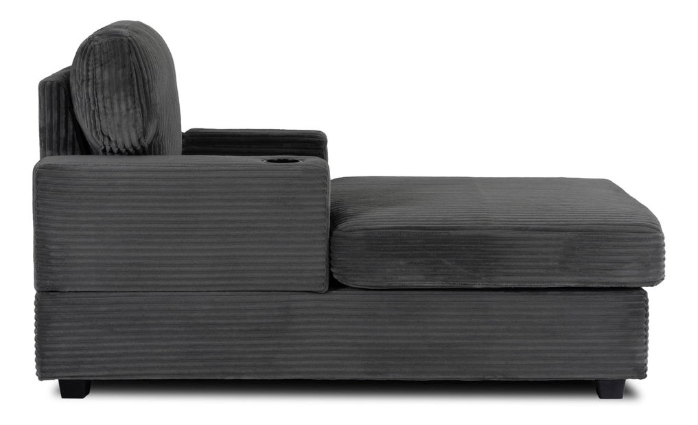 Széthúzható fotel Nuevos (szürke) 