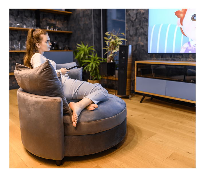 Fotelja Salina (siva)