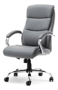 Fotelja Luxus (siva + krom)