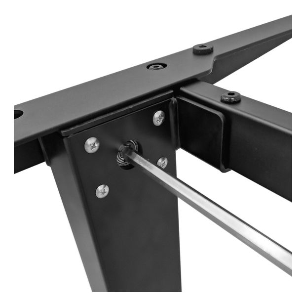 Konstrukcija pod PC stolić RXD1-2-2RR_C Motiva (crna)