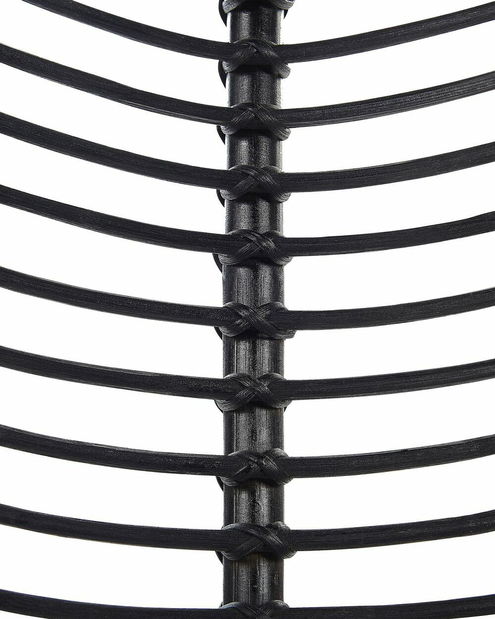 Jedálenská stolička Caron (čierna)