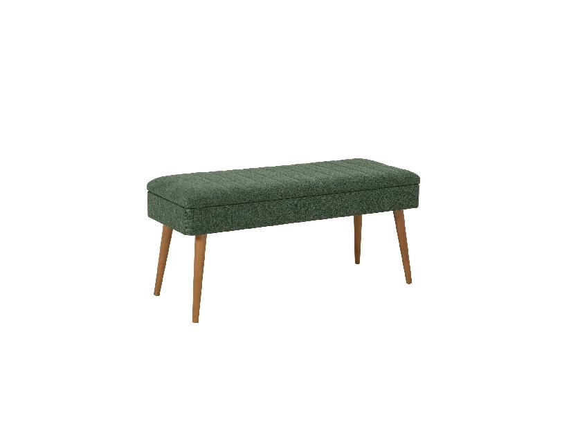 Mobilier Hol Beside 1 (stejar sonoma + verde) 