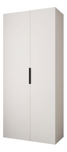 Ruhásszekrény 110 cm Carmela 40-4 (fehér + fekete)