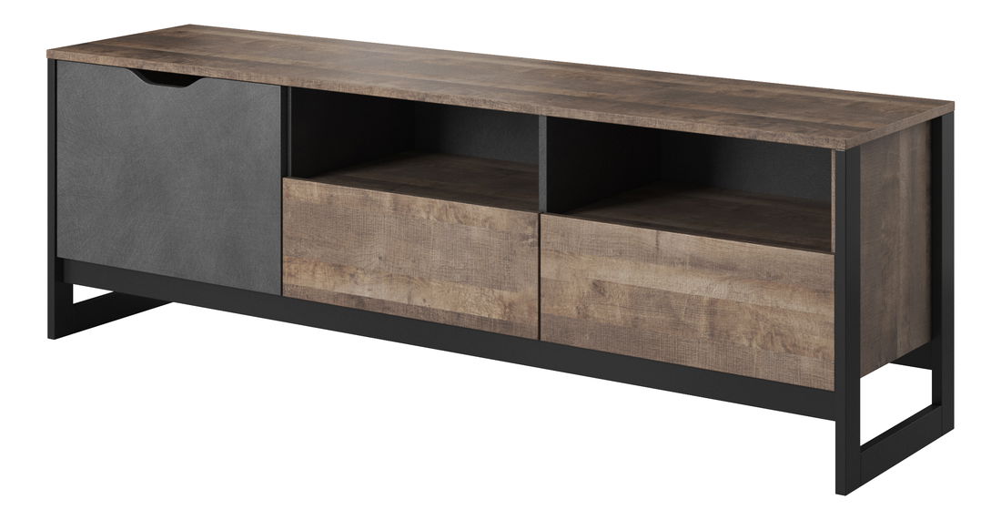 TV szekrény/asztal Adrissa (sand grande tölgy + matera)