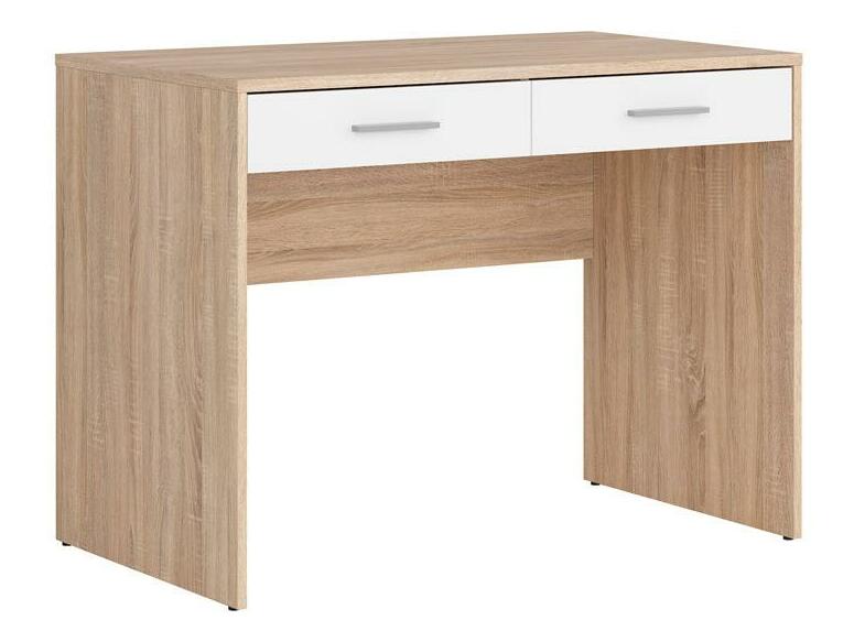 Íróasztal Nepo Plus 2 (sonoma tölgy + fehér) 