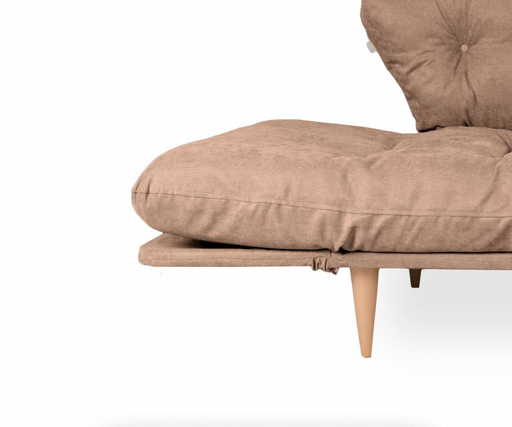 Canapea trei locuri Nela (Maro deschis)