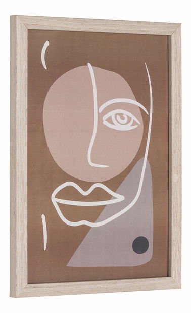 Set 3 ks obrazov Mavandria 1 (prírodná)