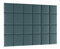 Set 24 čalúnených panelov Quadra 240x180 cm (mentolová)