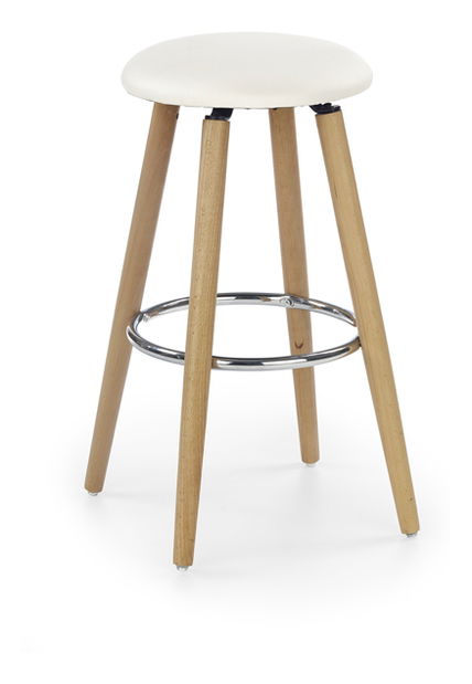 Barová stolička H-76 (krémová)