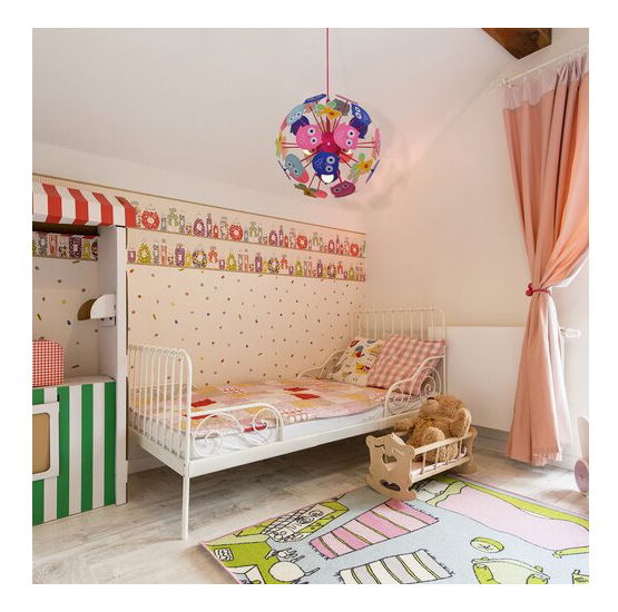 Függesztett lámpa Birdy 6390 (sokszínű)