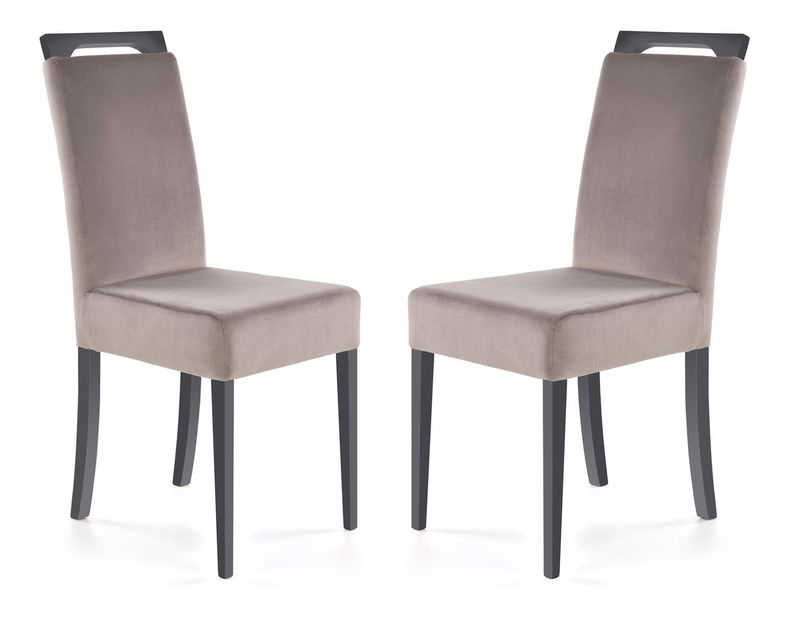 Scaun de sufragerie (2 buc.) Clarion (gri) *vânzare stoc