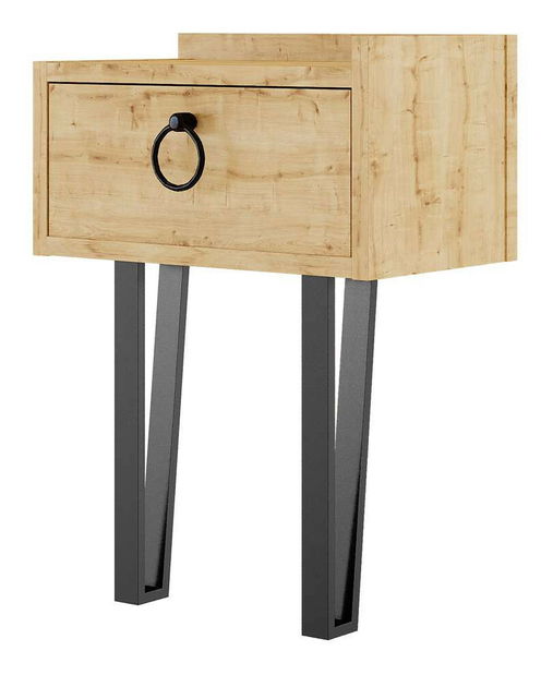 Nočný stolík Spongy (dub)