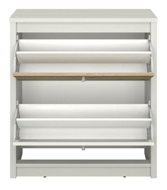 Cipőtároló (cipősszekrény) Kodro (kasmír + evoke tölgy) 