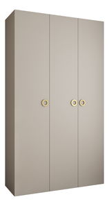 Ormar za garderobu 140 cm Carmela 50-1 (kašmir + zlatna)