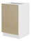 Donji kuhinjski ormarić- Lavera 60 D 1F BB (bijela + sjaj cappucino)