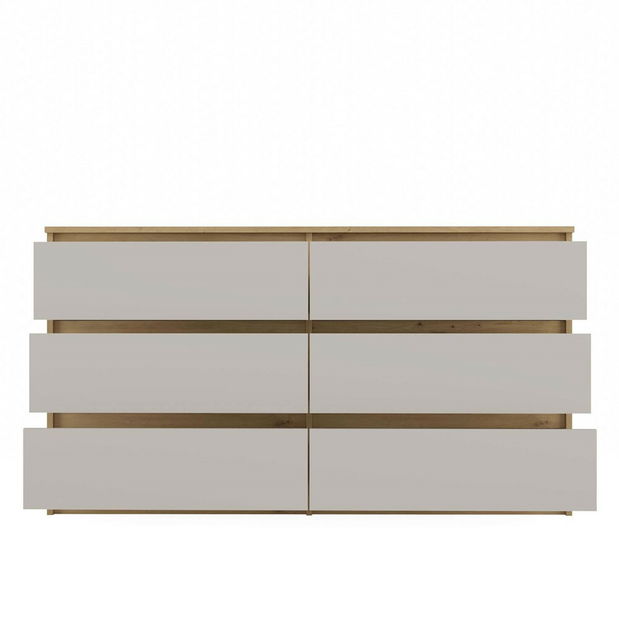 Komoda Musecalo 6 140 (dub artisan + kašmír)