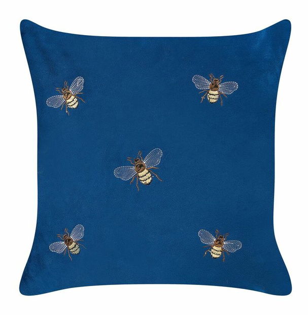 Set 2 buc perne decorative 45 x 45 cm Talin (albastru)