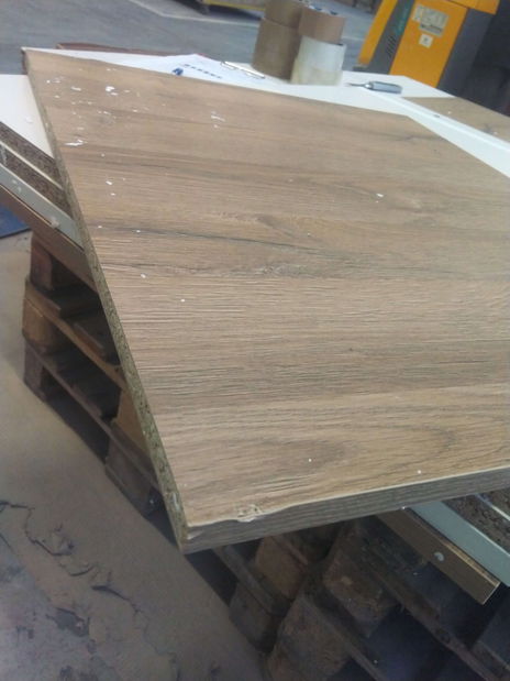 Măsuță cafea -Dream / Tauron (alb + stejar grande) *resigilat 