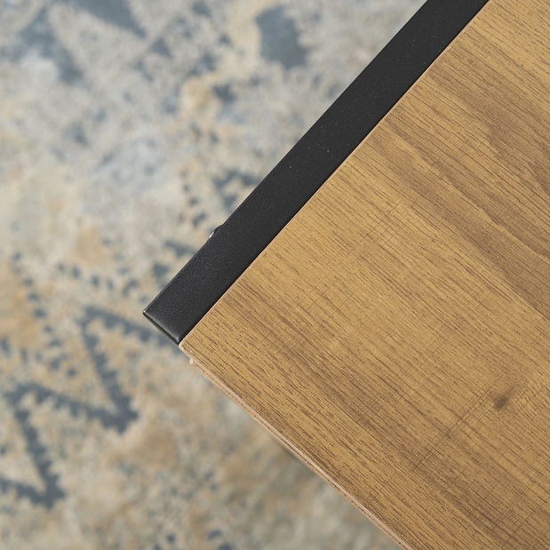 Masă de scris Azisa (nuc + negru) 