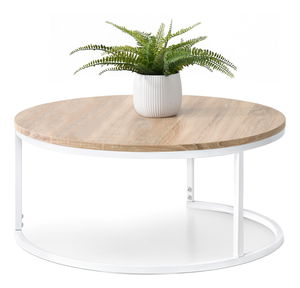 Konferenčný stolík Kolja Stolik Xl (dub sonoma + biela)