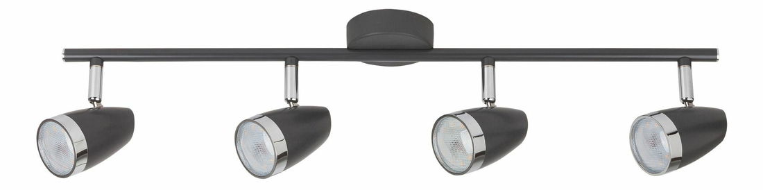 Bodové svietidlo Karen 6515 (antracit + sivá + chrómová)