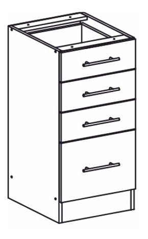 Dolná kuchynská skrinka Monda S40SZ4
