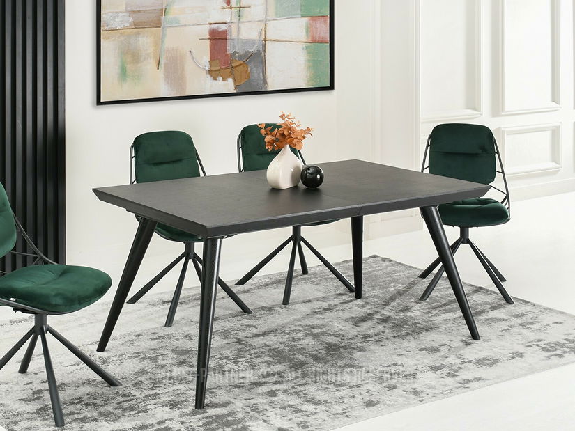 Masă sufragerie Reitero (negru)