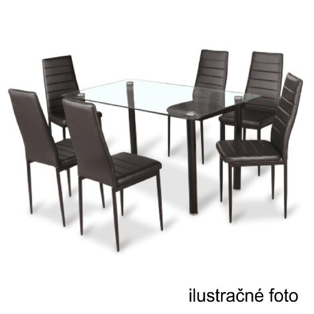 Set 4buc. scaune sufragerie Collort nova (piele ecologică bej) *vânzare stoc