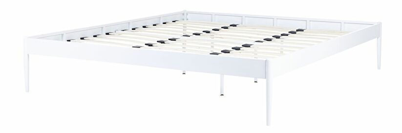 Manželská posteľ 180 cm Victoire (biela) (s roštom)
