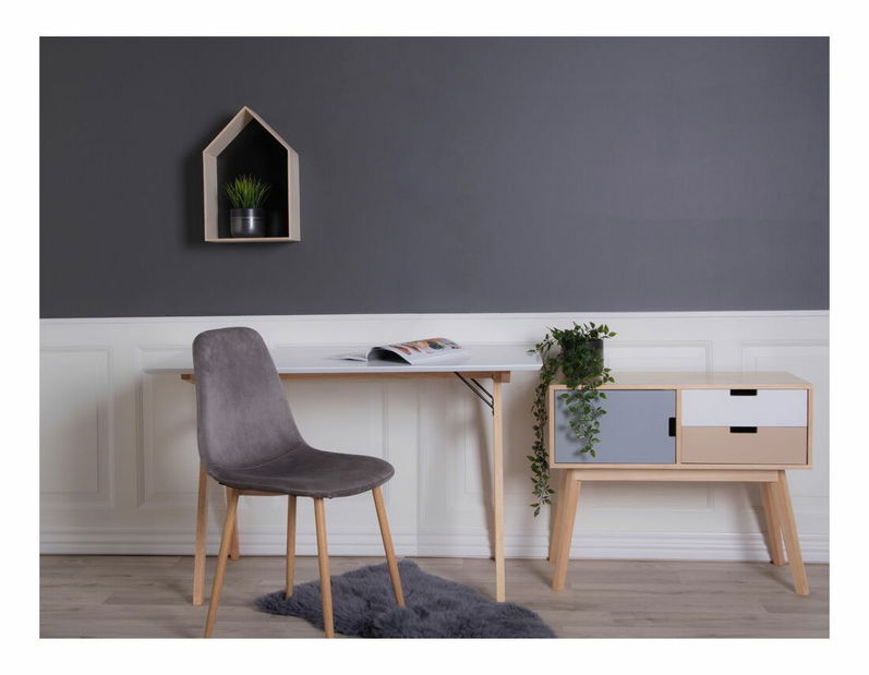 Masă PC Virelia 3 (alb)