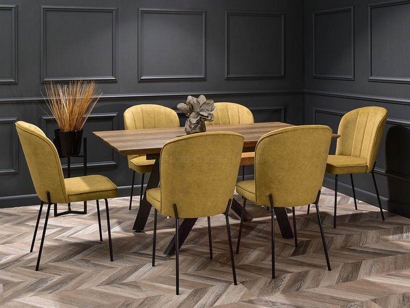 Blagovaonska stolica Obrar (crna)