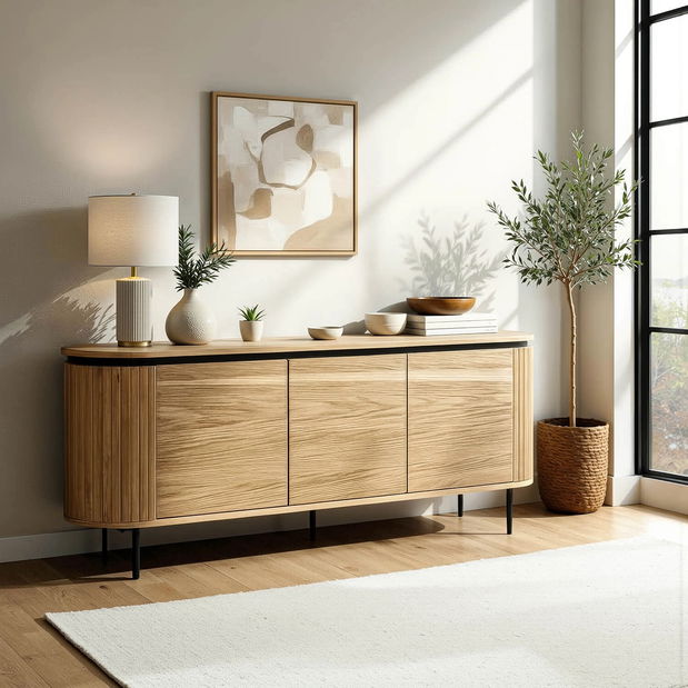 Szekrény Back 160 (tölgy) 