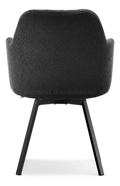 Jedálenská stolička Lejano (čierna)