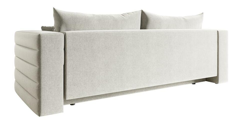 Canapea trei locuri Liluetta (crem + negru)