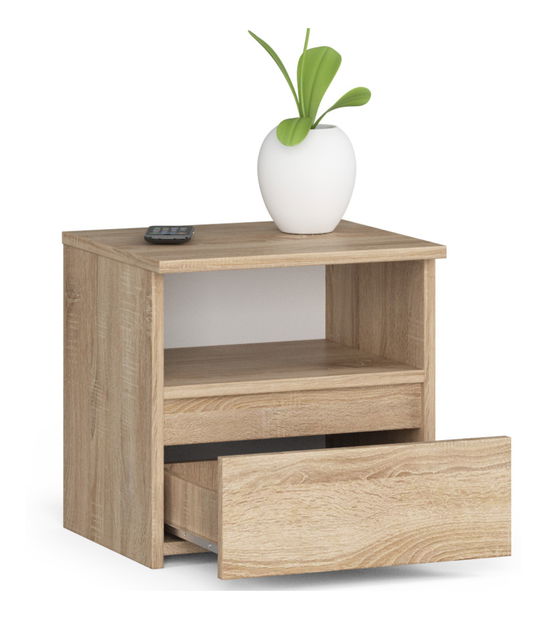 Noćni stolić Crispian (hrast sonoma)