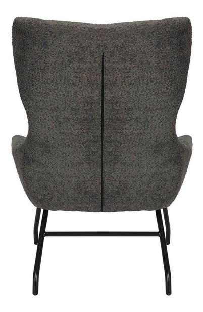 Kreslo Supra (sivá + čierna)