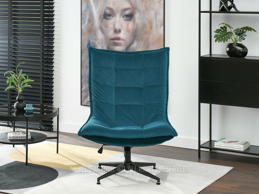 Fotoliu Palma (turcoaz + negru)