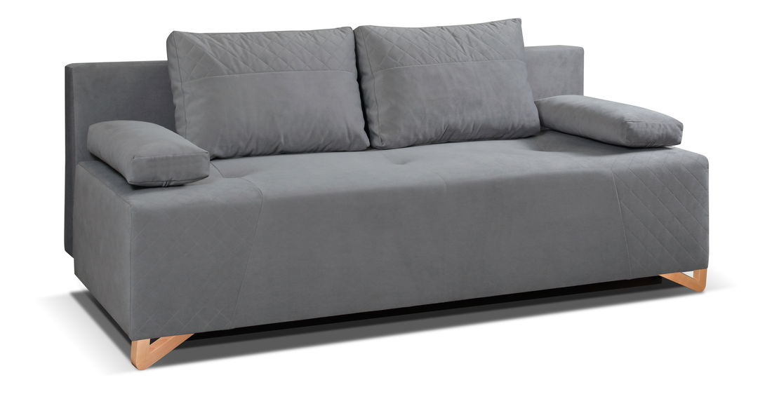 Kétszemélyes kanapé Rina (szürke)